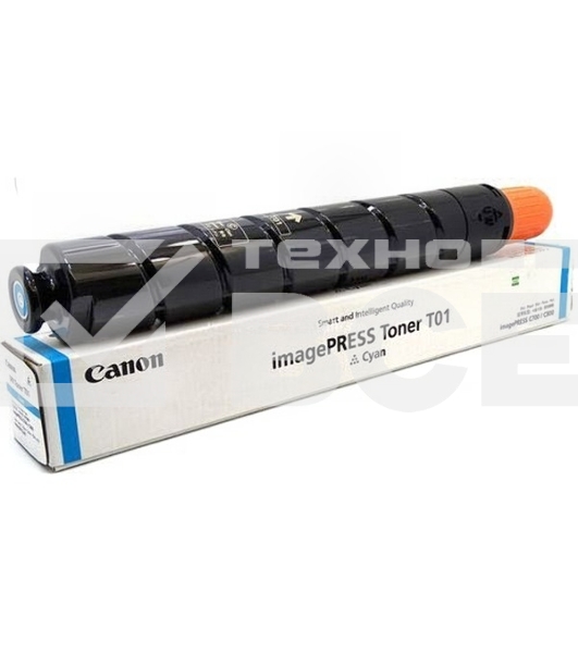 Картридж лазерный Canon TONER T01 голубой (59 500 стр.) для Canon imagePRESS C710, C810, C910