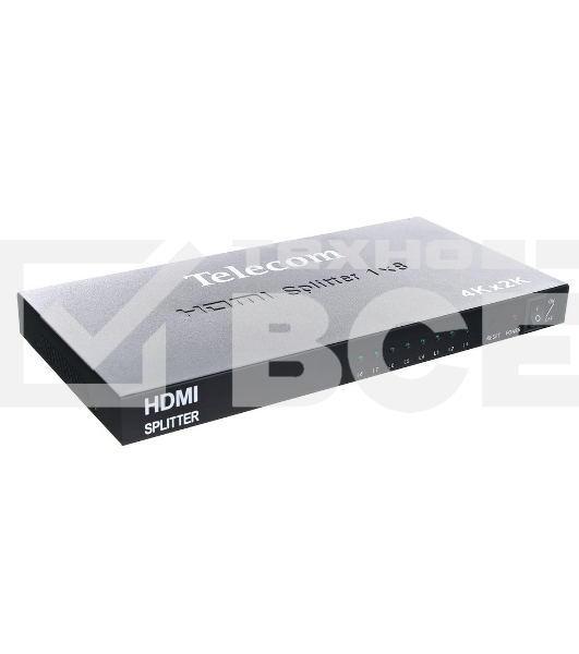 Разветвитель Telecom HDMI 1=>8 4k@30 HZ <TTS7010>