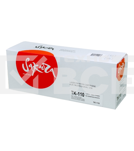 Картридж Sakura TK110/111/112/113 для Kyocera Mita FS-720/820/920/1016MFP, черный, 7200 к.