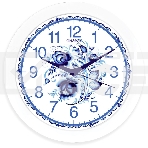 Часы настенные кварцевые Energy ЕС-102 гжель, фото2