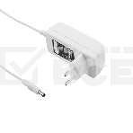 Источник питания 12 V  24 W с DC разъемом подключения 5.5х2.1, белый корпус (IP23), фото 1