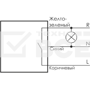 Фотореле AZH (встроен. фотодатчик монтаж на плоскость 230В 10А 1 НО IP65) F&F EA01.001.001