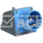 Вилка 523 стац.2Р + РЕ 32А 220В IP44 ИЭК, фото 1
