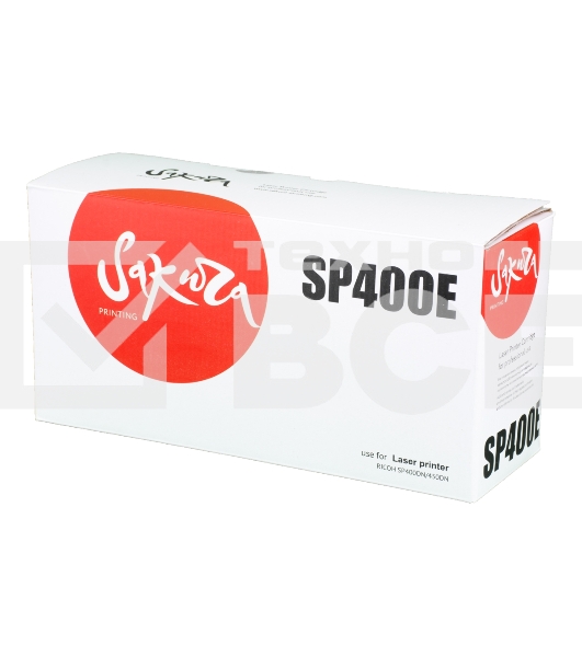 Картридж Sakura SP400E для Ricoh SP400DN/ SP450DN, черный, 5 000 к.