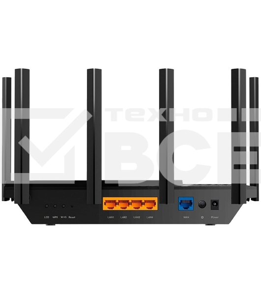 Роутер TP-Link Archer AX73 AX5400 Dual Band Wireless Gigabit Router, 1.5 GHz Tri-Core CPU, 1 GE WAN + 4 GE LAN ports, 1× USB 3.0 Port, support 1024-QAM, OFDMA, MU-MIMO, Airtime Fairness, Beamforming, 160MHz Channel Width, come with HomeShieldTM, support R