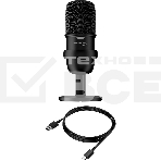 Микрофон проводной HyperX SoloCast 2м черный, фото17