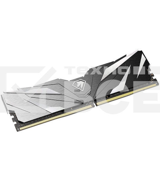 Оперативная память NETAC, DDR4, 16GB (1x16GB), 3200MHz, CL16, с радиатором, чёрный