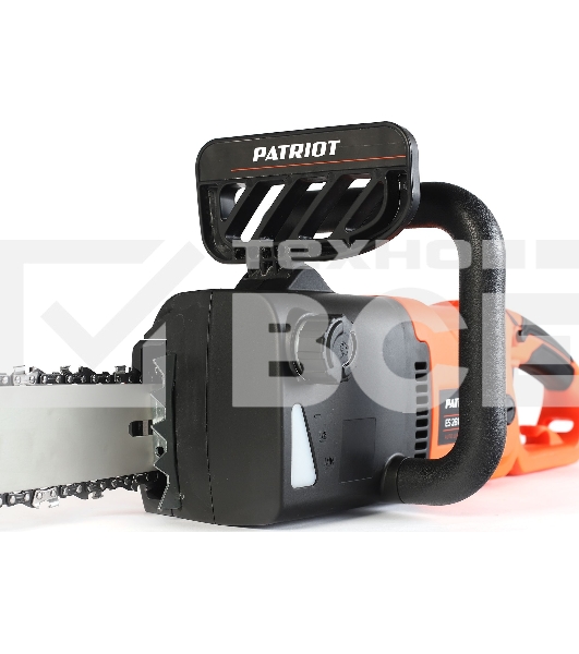 Пила цепная электрическая PATRIOT ES 2618, 2.5кВт,18' шина, продольный двигатель, плавный пуск, бесключевая натяжка цепи
