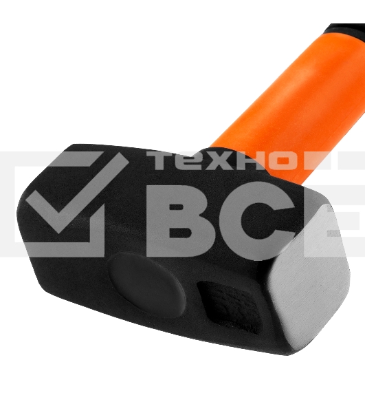 Кувалда Sparta 1000 г, фибергласовая обрезиненная рукоятка