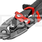 Ножницы по металлу Gross 78331 270 мм прямой и левый проходной резсталь-СrMo двухкомп. рук-ки, фото7