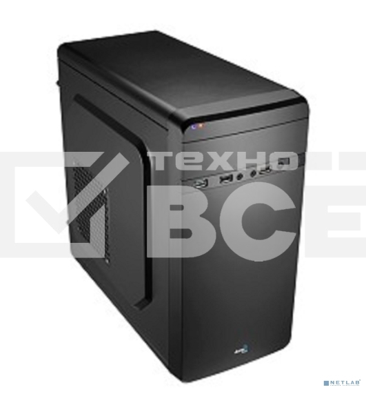 Компьютерный корпус Aerocool / Formula Qs-180 черный без БП mATX 1x80mm 2xUSB2.0 1xUSB3.0 audio