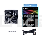 Корпусный вентилятор LIAN LI UNI FAN TL LCD (1pcs) G99.12TLLCD1B.00 черный 120мм 1900rpm 27db 7-pin, фото4