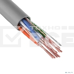 Кабель UTP Rexant 4PR 24AWG, CU (медь), CAT5e, 100 МГц, PVC, серый, бухта 25 м, фото3