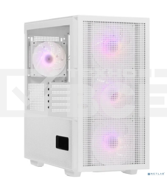 Компьютерный корпус Deepcool CH560 WH без БП, боковое окно (закаленное стекло)