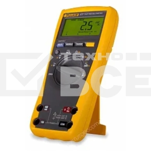 Мультиметр FLUKE 177цифровая 1000мА Диод тестжелтый черный 0,42кг