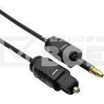 Оптический кабель (Toslink)-M -- >(Toslink)-miniM ,2m, Telecom <TOC2023-2M>, фото15
