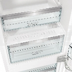 Встраиваемый холодильник Gorenje NRKI519E82WF, 193 см, электронное управление, цифровой дисплей, Wi-Fi, NoFrost Dual, Multiflow 360, контейнер CrispZone с контролем влажности, функция ConvertActive, AdaptTech, MultiAdjust, жесткое крепление, инверторный компрессор, уровень шума 35 дБ, фото15