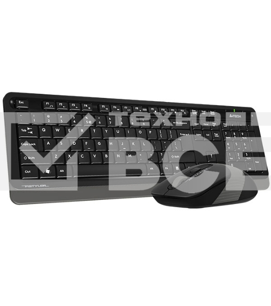 Комплект клавиатура+мышь A4Tech FStyler FG1010 беспроводной, USB, 2000 DPI, чёрный