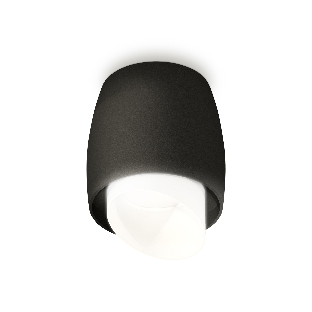 Светильник Ambrella Light XS1142042 SBK/FR черный песок/белый матовый MR16 GU5.3 (C1142, N7175)