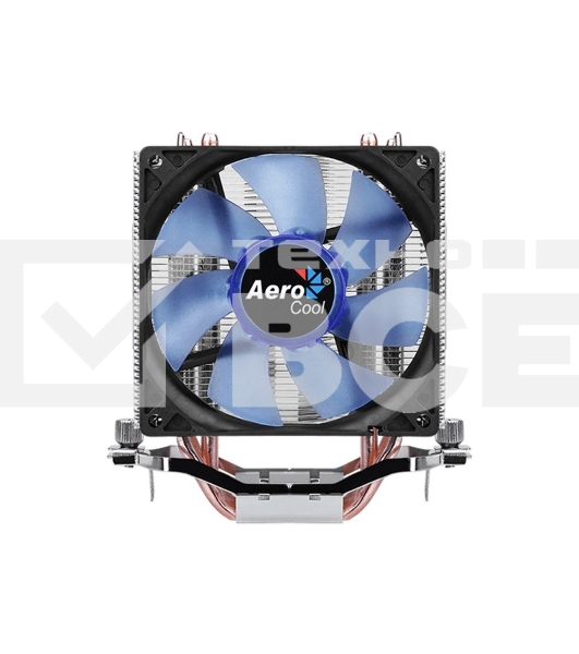 Кулер для процессора AeroCool / Formula Verkho 4 Lite серебристый, 90 мм, алюминий/медь, 2000 об/мин, 27 дБ, 4 pin, 125 Вт, 135 мм