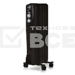 Масляный обогреватель Ballu Classic Black BOH/CL-07BRN (7 секций) (7 секций), черный, 1500 Вт, 20 м2, термостат, фото7