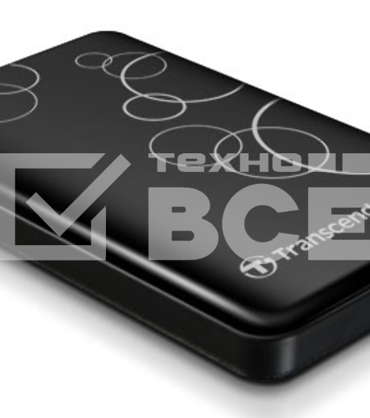 Внешний Жесткий диск Transcend USB 3.0 1Tb TS1TSJ25A3K StoreJet 25A3 2.5