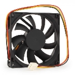 Вентилятор Gembird D8015ВM-3, 80x80x15 подшипник, 3 pin, провод 30 см , OEM 100, фото2