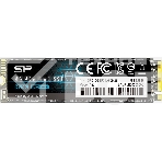 Накопитель SSD Silicon Power P34A60, 512GB, M.2 2280, PCIe 3.0 x4, NVMe, R/W 2200/1600, фото 1
