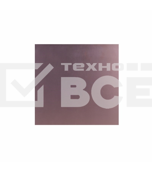 Стеклотекстолит 1-сторонний 100x100x1.5 мм 35/00 (35 мкм) Rexant