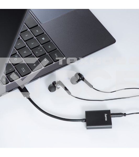 Разветвитель USB 2.0 Hama 00135748 2порт. черный