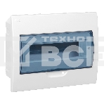 Бокс ЩРВ-П-12модулей встраиваемый пластик IP41 MKP12-V-12-40-10 IEK, фото 1