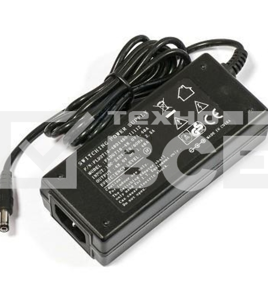 Блок питания Mikrotik 48POW 48V 1.46A 70W power supply + power plug