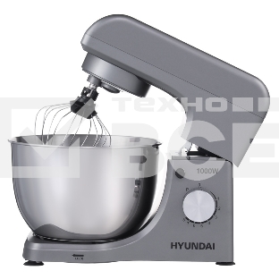 Миксер планетарный Hyundai HYM-S5451 1000Вт серый/черный