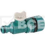 Клапан штуцерный RACO ORIGINAL 1/2', регулирующий, для шланга, фото 1