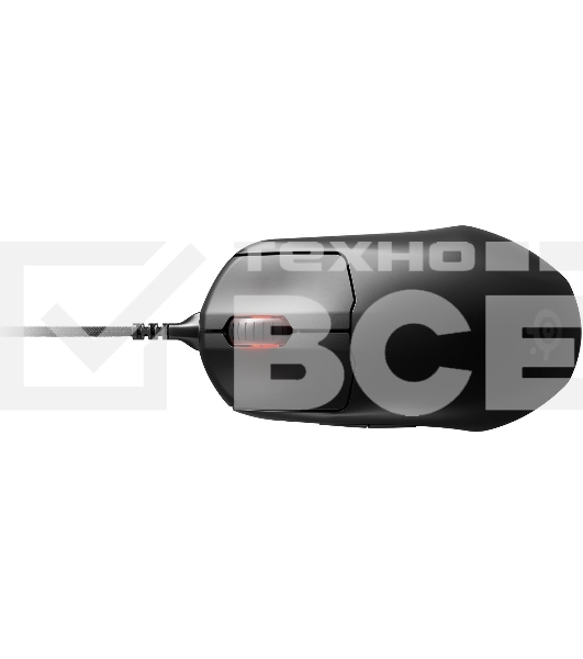 Мышь проводная SteelSeries Prime+ черный, 18000 dpi, USB, кнопки - 5