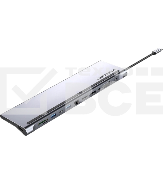 Мультифункциональная док-станция Vention USB Type C 12 в 1