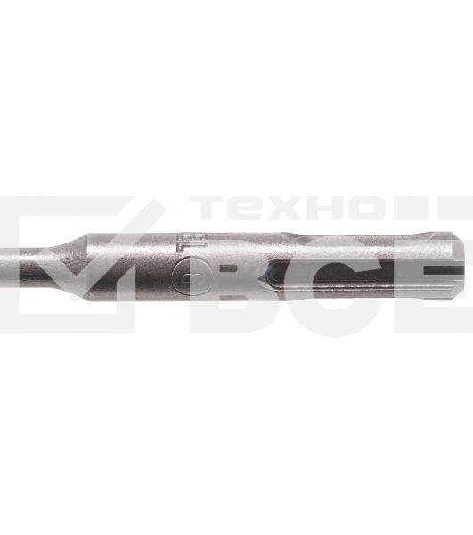 Бур по бетону, двойная спираль, Cobalt W-tip, 6x160 мм, SDS PLUS Denzel