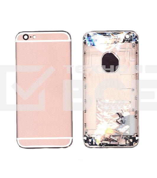 Задняя крышка для iPhone 6S (4.7) розовая