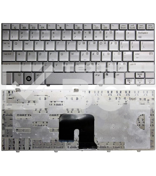 Клавиатура для ноутбука HP Mini 2133 2140 серебристая