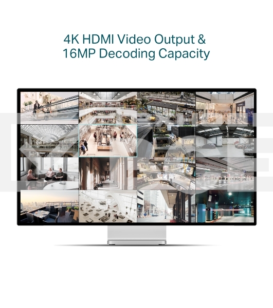 Видеорегистратор TP-Link VIGI NVR2016H-16P 16 Channel PoE+ Network Video Recorder