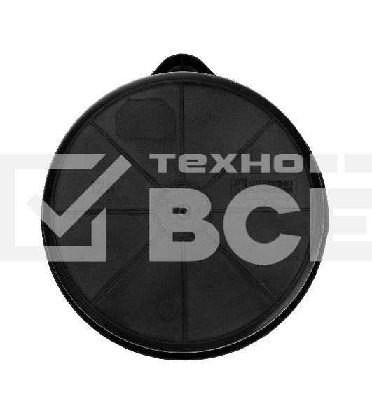 Ведро строительное пластмассовое Сибртех 12л, высокопрочное с носиком