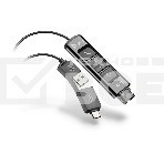 Адаптер USB Plantronics DA85, USB-A & USB-C TO QUICK DISCONNECT, фото2