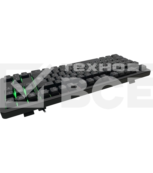 Клавиатура Defender Dark Lord GK-580  проводная, USB, черный