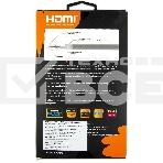 Кабель HDMI 19M/M,ver. 2.1, 8K@60 Hz 2m метал разъемы, нейлоновая оплетка Telecom <TCG300-2M>, фото6