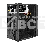 Компьютерный корпус Minitower ExeGate BAA-303-UNS400 (mATX, БП UNS400 с вент. 12см, 2*USB, HD Audio, черный), фото5
