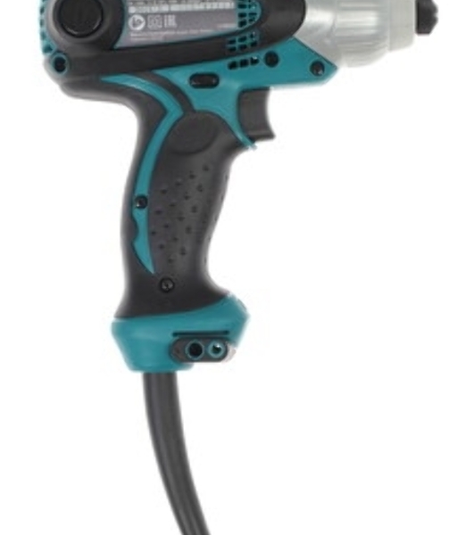 Дрель-шуруповерт Makita TD0101F, 230 Вт, 100 Нм, щеточный, ударный