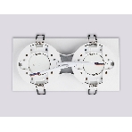 Светильник Ambrella light TN52423/2 WH/FR белый/белый матовый GX53 max 12W 210*105*45, фото4