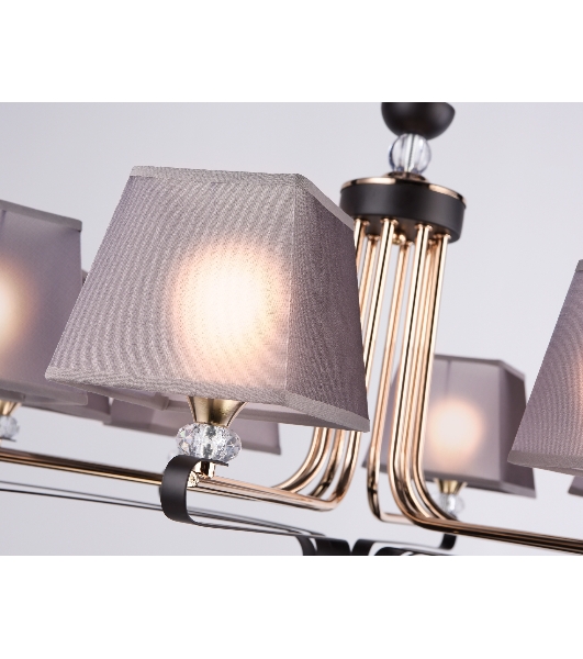 Светильник Ambrella light TR4618/8 CF/FGD кофе/золото E27/8 max 40W D760*810