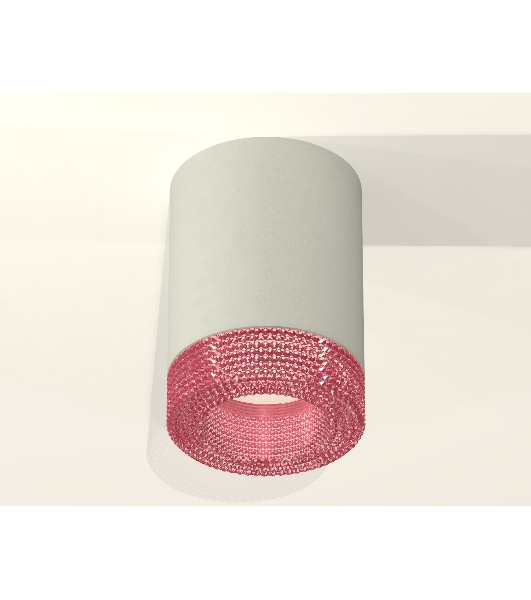 Светильник Ambrella Light XS7423003 SGR/PI серый песок/розовый MR16 GU5.3 (C7423, N7193)