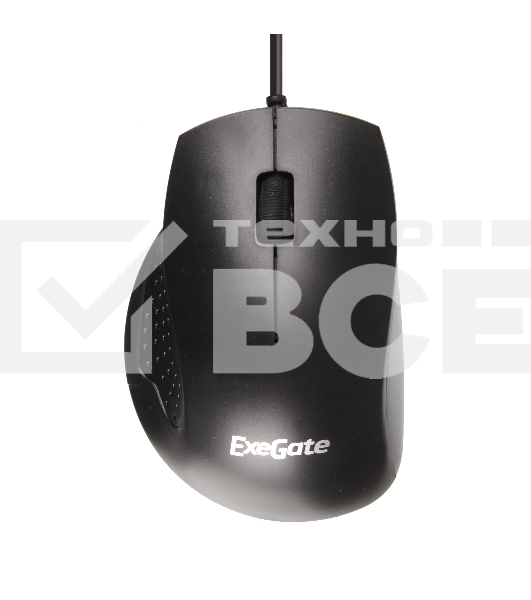 Мышь проводная ExeGate Professional Standard SH-9028 черный, 1000 dpi, USB, кнопки - 3